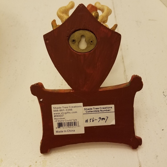 Shade Tree Stone Resin Reindeer If Walls Could Talk Decor Jack Graham Christmas - Picture 8 of 15